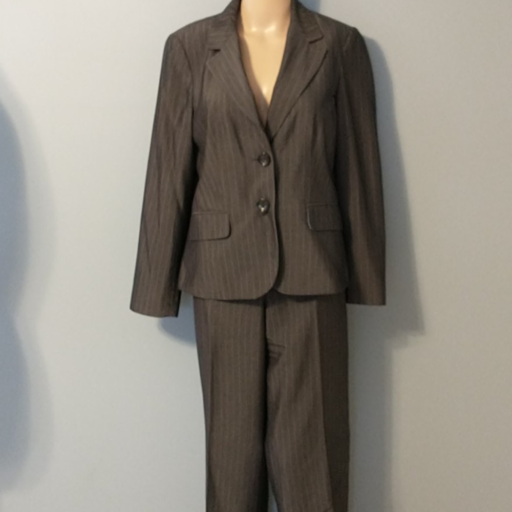 Ann Taylor Pinstripe Suit